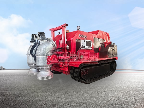 履带式液压排水机器人(配套子母车使用)