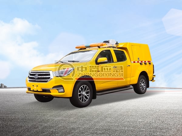 庆铃五十铃柴油皮卡四驱抢险车