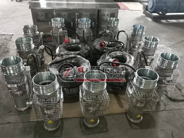 永磁高速轴流防洪抗洪抽水泵